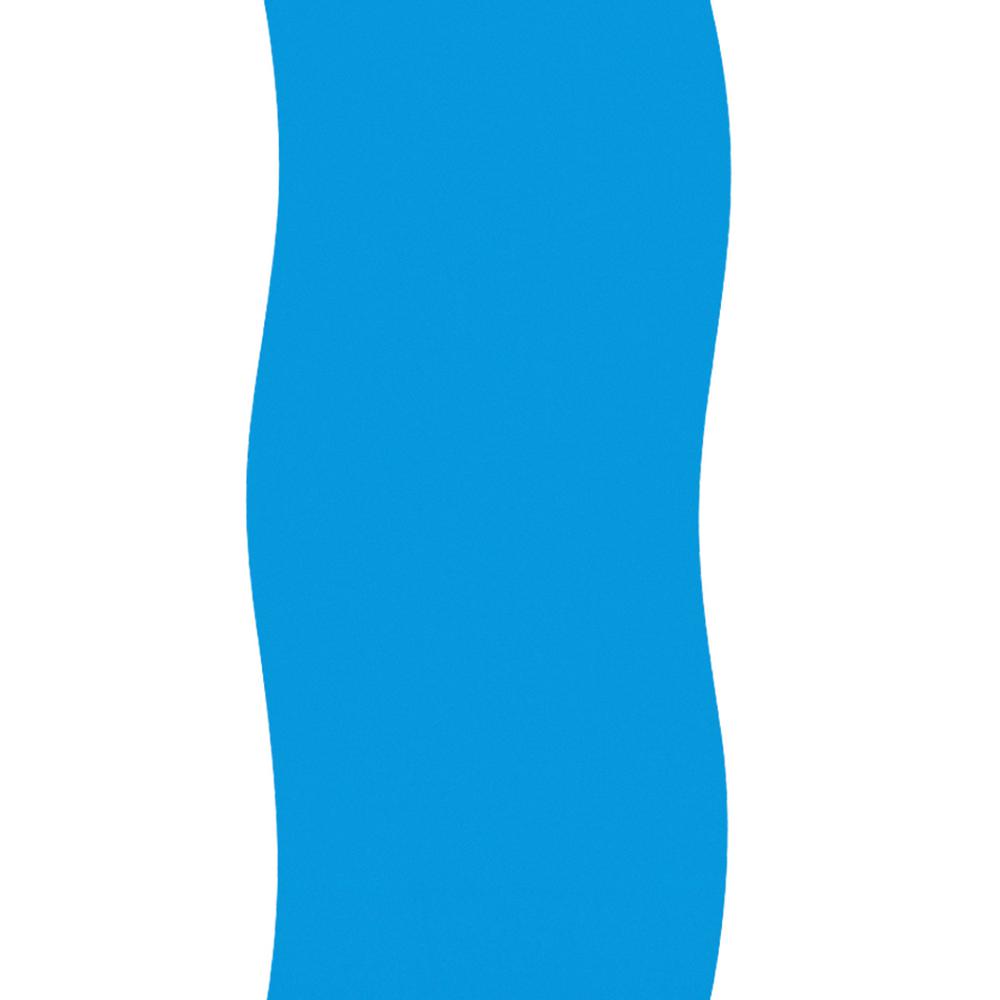 Liner Overlap Plain Blue 48
