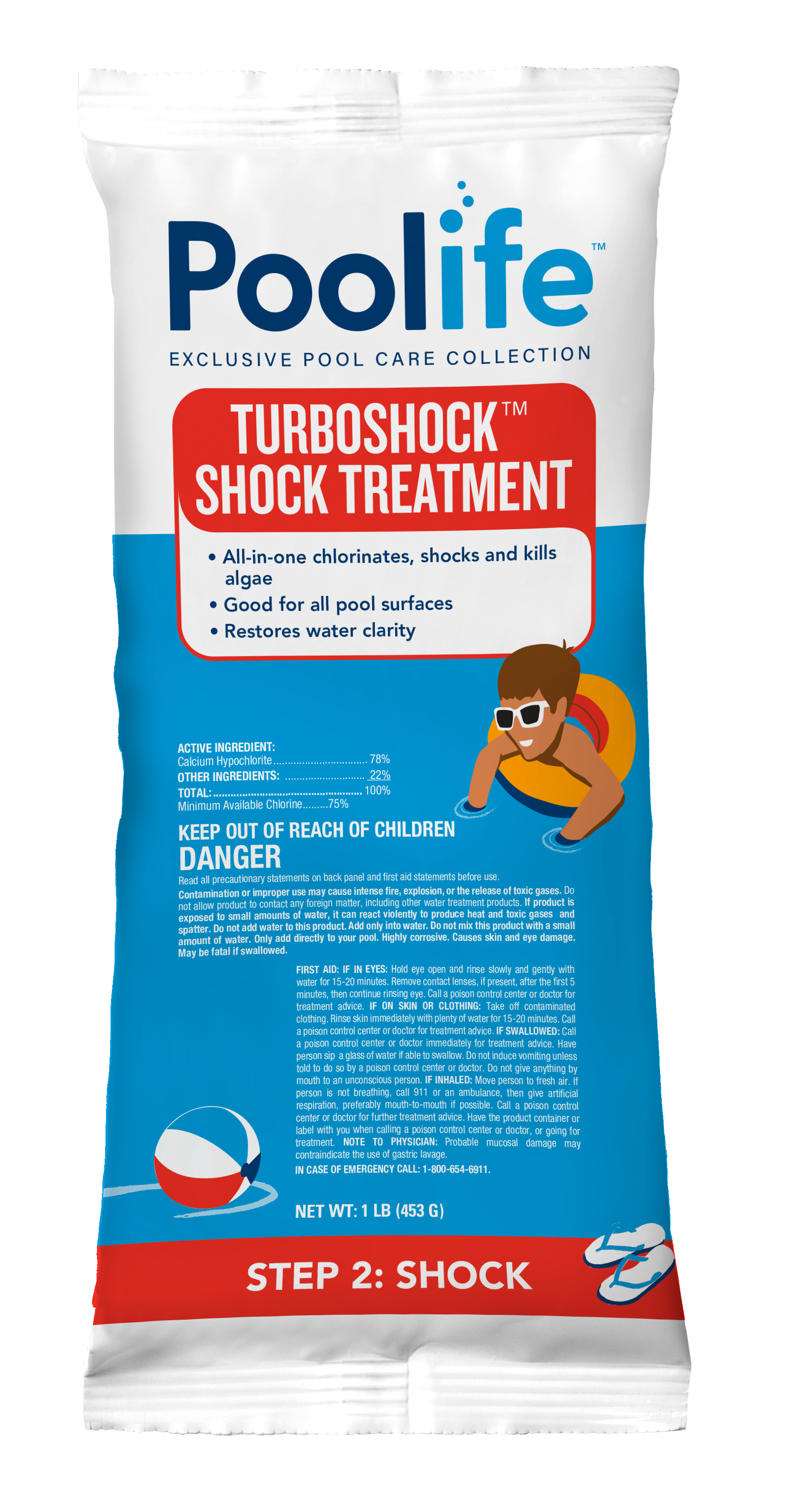 Poolife TurboShock Box of 12 (1 lb)