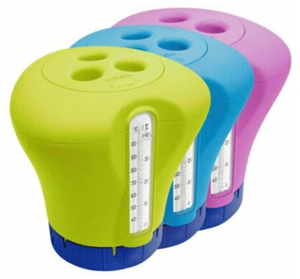 Chemical Feeder Floater w/ Thermometer for 3" Tabs
