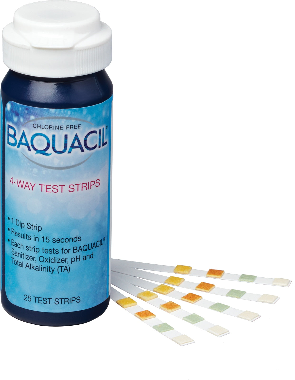 Baquacil Test Strips 5-Way Lamotte Biguanide (25 ct)