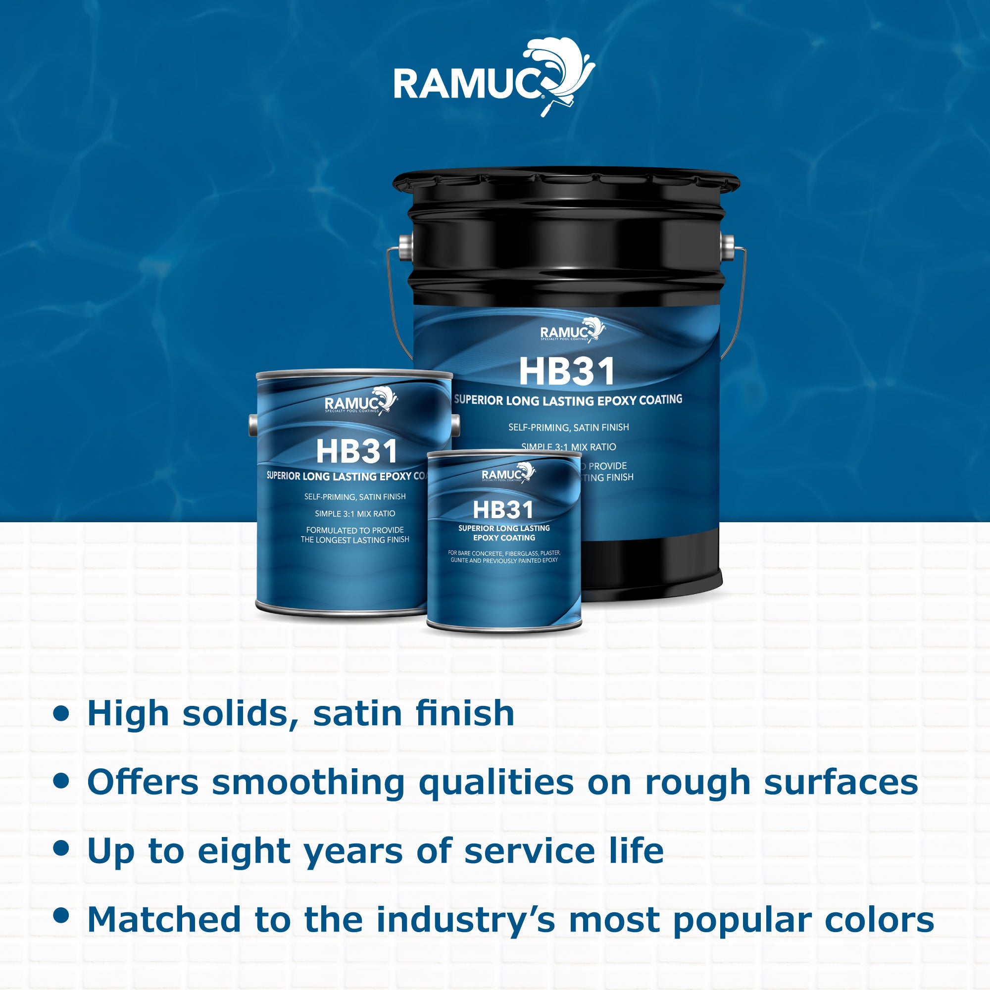 Ramuc Epoxy Paint HB31 (1 Gallon)